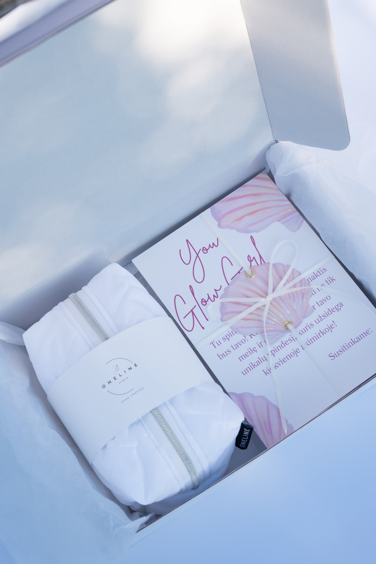 Mergvakario dėžutė Glow Girl 🐚