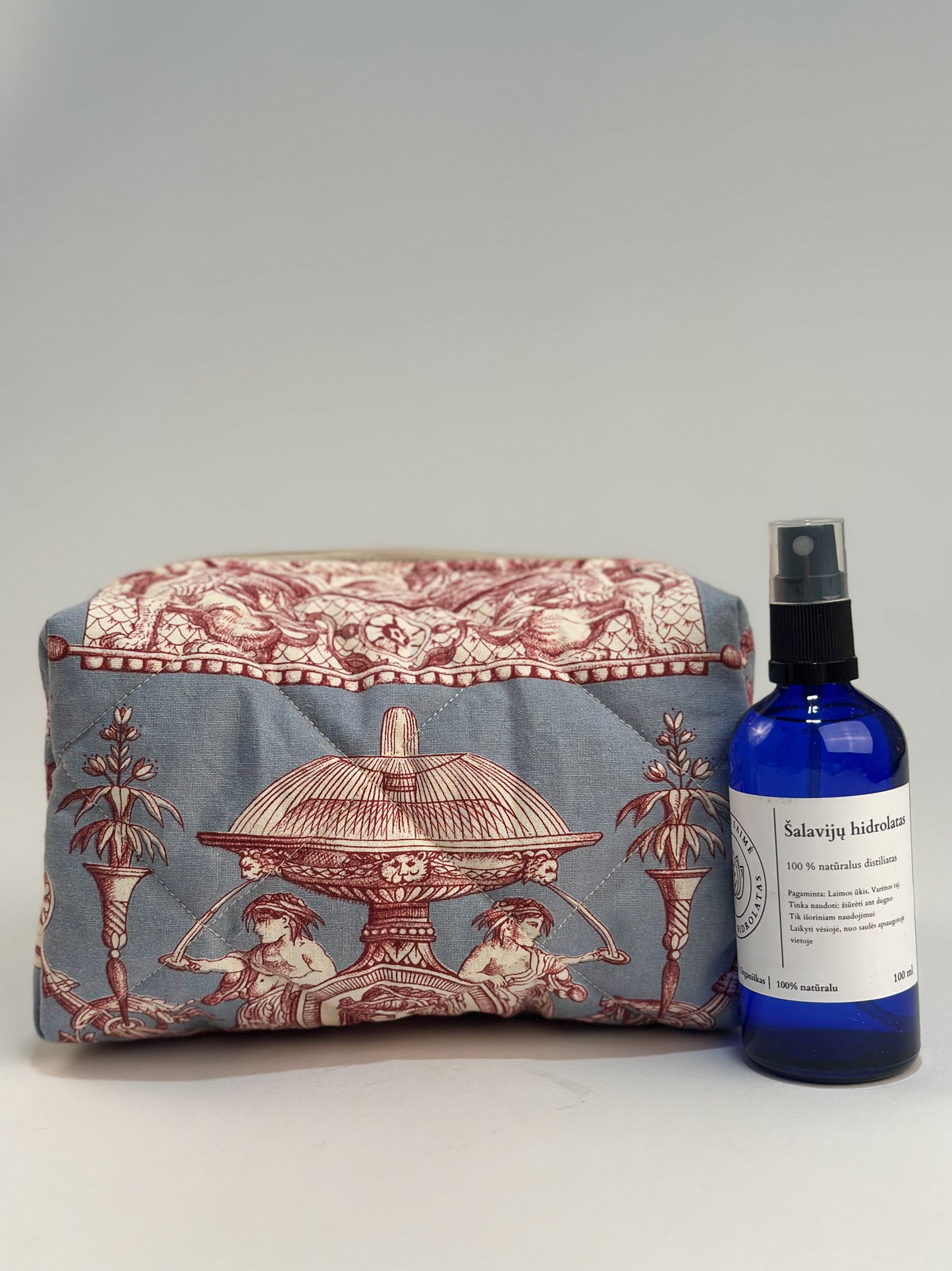 Rinkinys OneLine X Laimos Laimė, rankų darbo kosmetinė + hidrolatas LIMITED EDITION